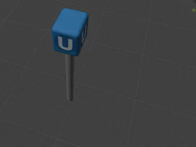Vienesse Metro Sign  3D model