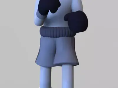 KID MOE-THE SIMPSONS-PARTS AND COMPLETE 3D print model