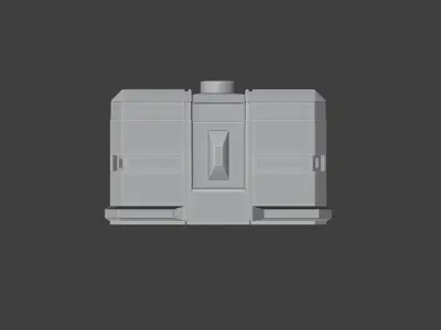 Sci-fi Chest Model 3D print model