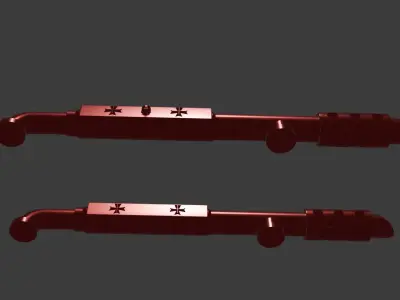 Exhaust Pipes Rhino  3D model