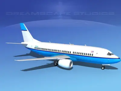 Boeing 737-300 Executive 3 3D model