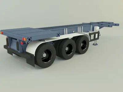 trailer model 161 3D model