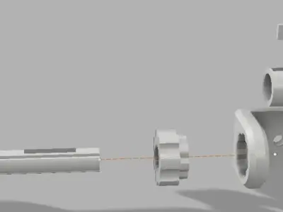 Winch strap 3D print model