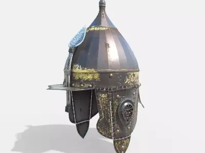 Arabesque - Ottoman Helmet 3D model