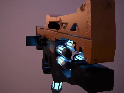 Conept Rifle  3D model