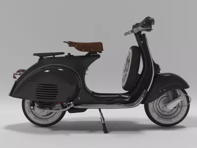 Vespa 02 3D model