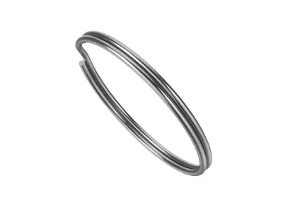 Key Ring Low-poly 3D model
