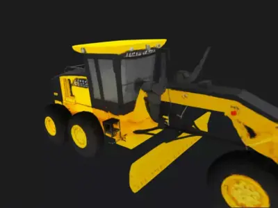 Motor Grader 3D Model 3D model purchase