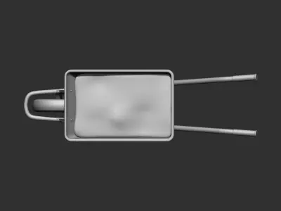 wheelbarrow 3d print model 3D model