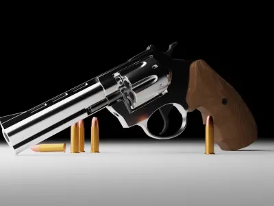 Immersive Revolver  3D model