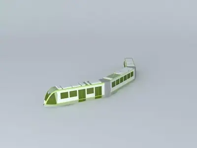 Tram 25 Free 3D model