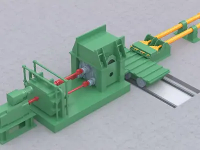 Extracting Mill 3D model
