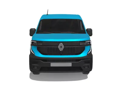 Renault Master 2024 High Quality Commercial Van 3D model