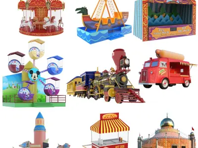  Amusement Theme Park 