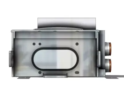 Bloco Manifold SMC SS5Y5 10S6WF23 06B C6D0 EX600 P E Block 3D model