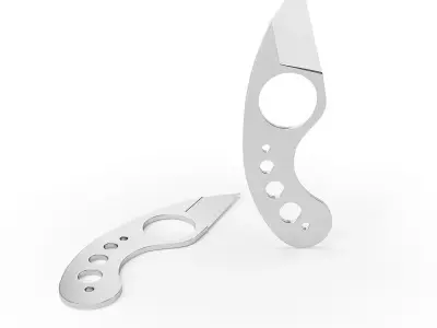 Fred Perrin La Griffe knife 3D model