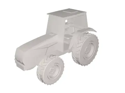 Tractor concept 3D model