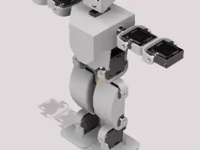 MINI HUMANOID ROBOT 3D model