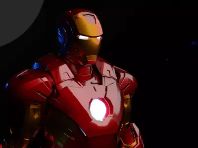 IRONMAN DETAILED 3D MODEL MARK VII 3D model