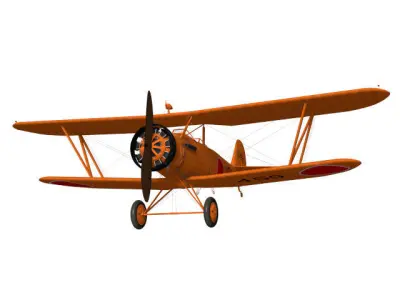 Kawanishi K5Y Willow 3D model