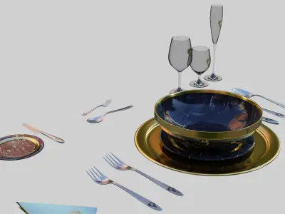 Royal Tableware 3D model