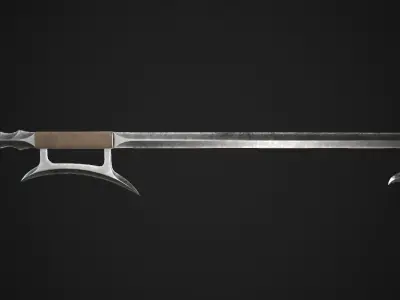 Shuang Gou Low-poly 3D model