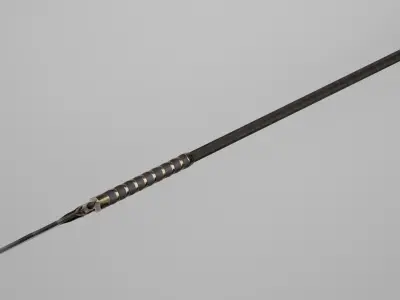 Solar spear Low-poly 3D model