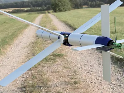 KAMIKAZE SUICIDE UAV DRONE 3D print model