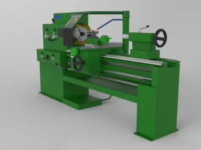 TURNING LATHE Free 3D model