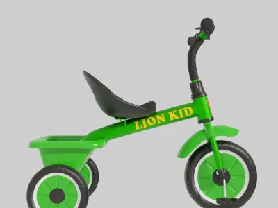 Kids Bike 3D model buy