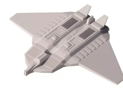 Spaceship-spacecraft-Ultra16 3D model