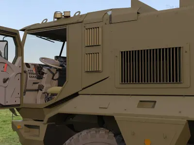  KAMAZ 63968 Typhoon MRAP Vehicle 