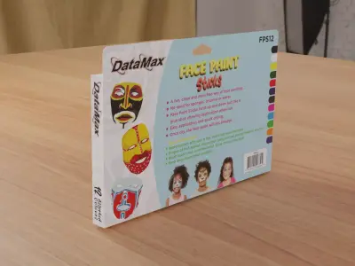 FACEPAINT PACKAGING 3D model