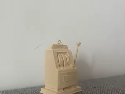Slot Machine Mini Keychain 3D print model