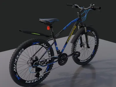 cycle mountain bike 3D model