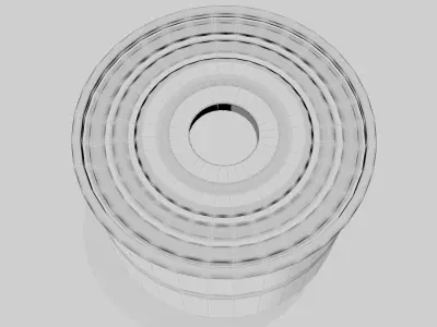 Gas mask filter EO-18k 3D model