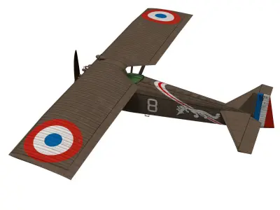 Wibault 72 C1  3D model purchase