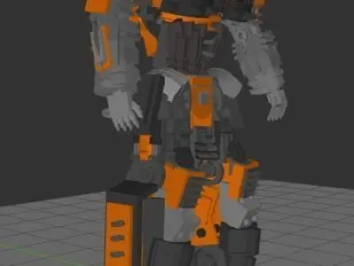 Transformers rise of the beasts Batlletrap 3D model