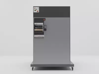 Foxing Grinder Machine 3D model