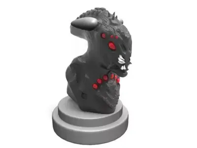 Creature 3 Bust Free 3D print model