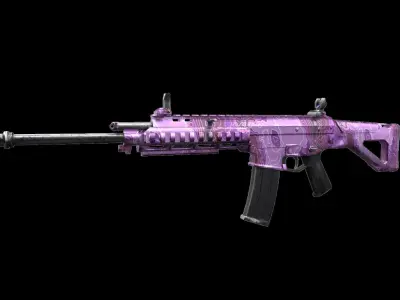 ACR - Rifle Weapon Low-poly 3D model