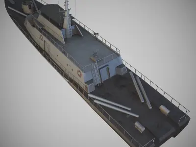 Spica Class Patrol Boats Low-poly 3D model