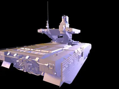 BMPT-T14 Russia 3D model