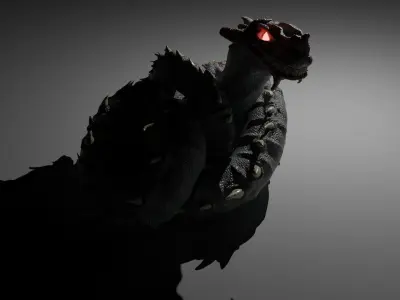 Monster Snake Free 3D model
