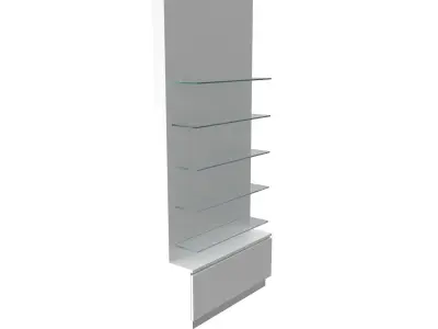 Trade stand B 3D model