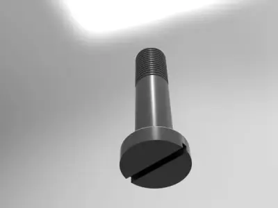 Screw d525 mm h25 mm Free 3D model