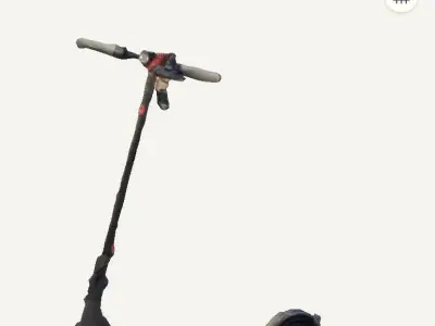 3D scan of e-scooter  3D model
