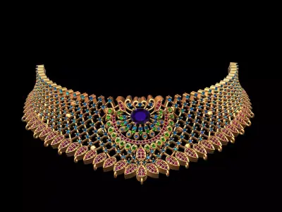 Choker neelakantan Free 3D model