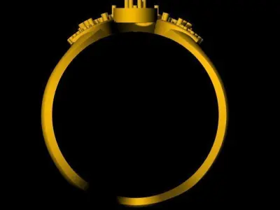 vanki ring 3dm file 3D print model
