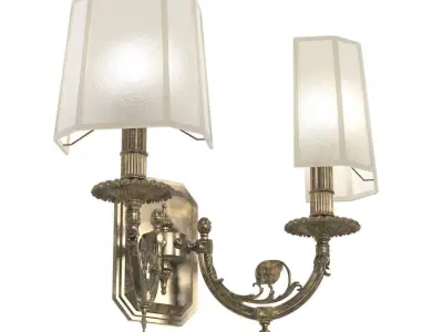 Arizzi 495 classic two arms  sconce 3D model